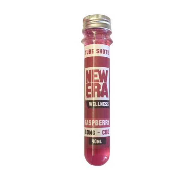 New Era Wellness 80mg CBD Booster Shot 40ml - Raspberry Booster